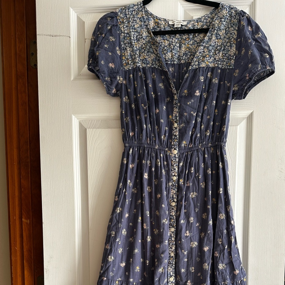 Size small American Eagle floral maxi dress